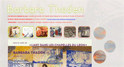 Desktop Screenshot of barbarathaden.com